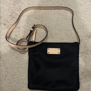 Kate Spade Black and Tan Crossbody Bag